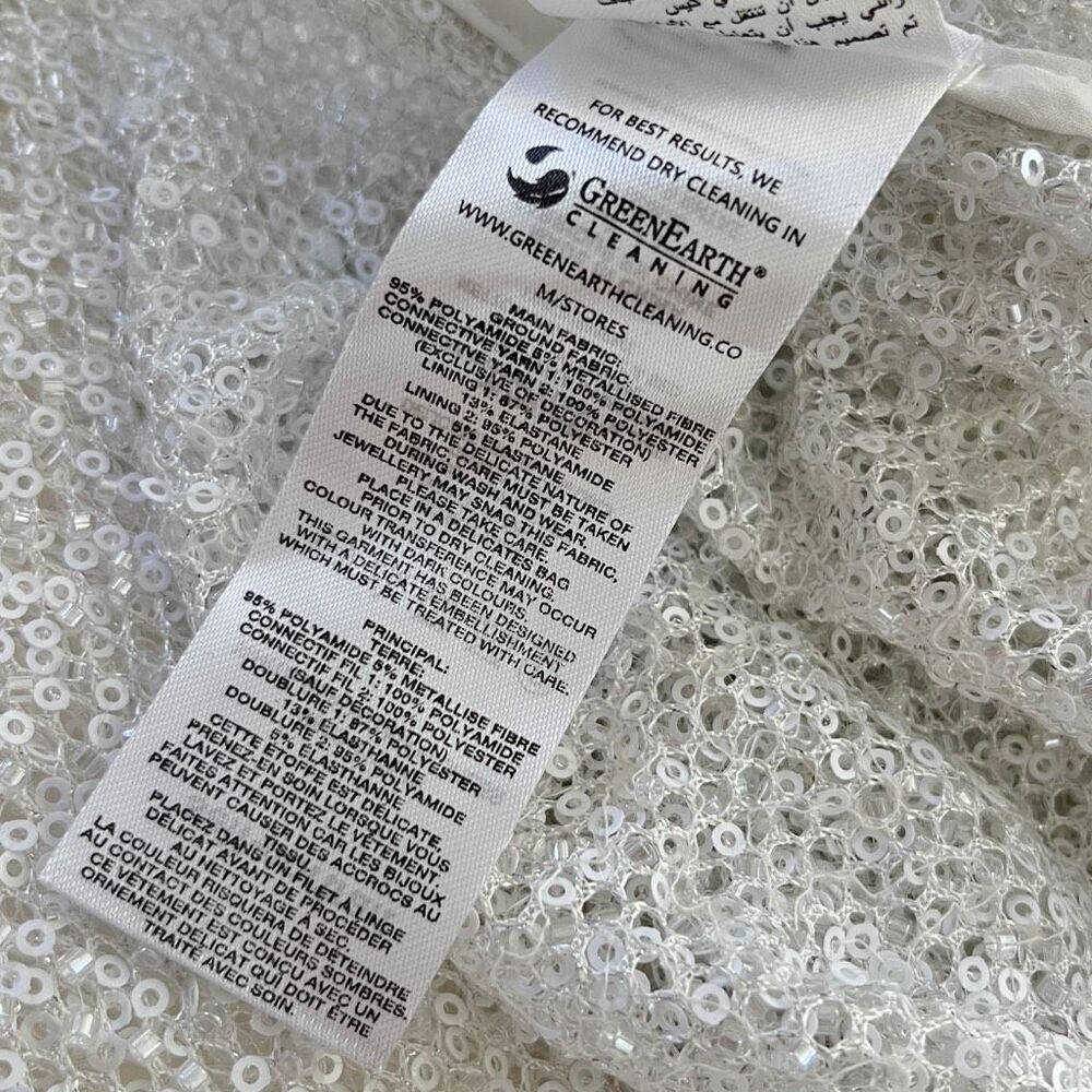 self-portrait Beaded Maxi Dress in White‎ - Picture 7 of 16